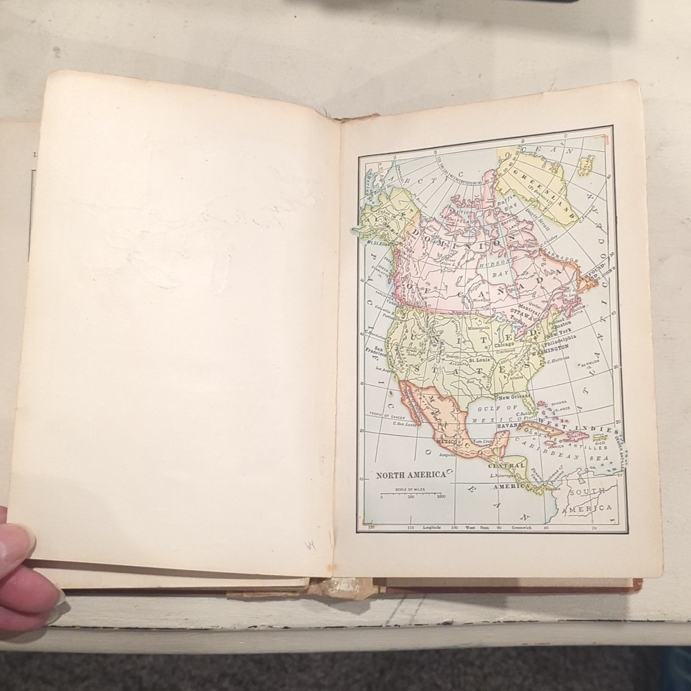 Early 1900's Geography Textbook - Picture 12 of 13
